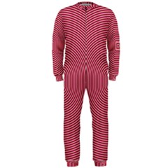 Stop Already Hipnotic Red Circle Onepiece Jumpsuit (men)  by Mariart