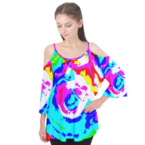 Abstract Art Flutter Tees by ValentinaDesign