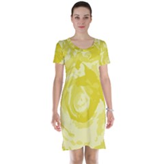 Abstract art Short Sleeve Nightdress