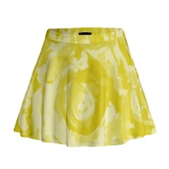 Abstract art Mini Flare Skirt
