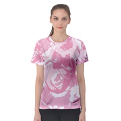 Abstract art Women s Sport Mesh Tee