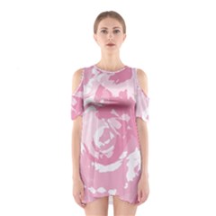 Abstract art Shoulder Cutout One Piece