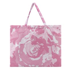 Abstract Art Zipper Large Tote Bag