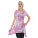 Abstract art Short Sleeve Side Drop Tunic View1