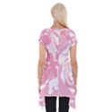 Abstract art Short Sleeve Side Drop Tunic View2