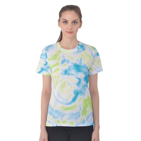 Abstract Art Women s Cotton Tee by ValentinaDesign