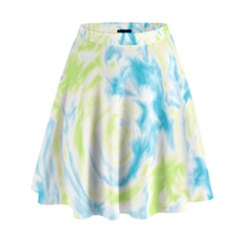 Abstract Art High Waist Skirt