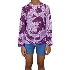 Abstract Art Kids  Long Sleeve Swimwear by ValentinaDesign