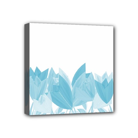 Tulips Mini Canvas 4  X 4  by ValentinaDesign