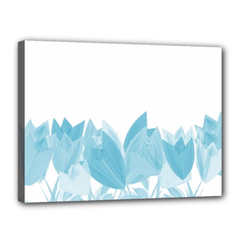 Tulips Canvas 16  X 12  by ValentinaDesign