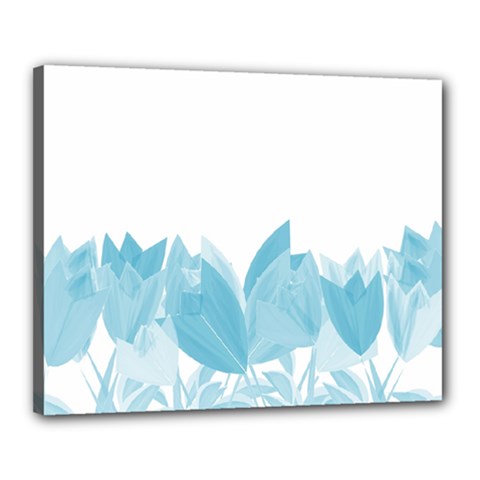 Tulips Canvas 20  X 16  by ValentinaDesign