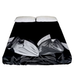 Tulips Fitted Sheet (King Size)