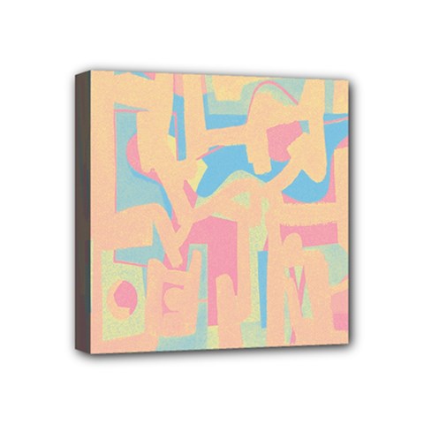 Abstract art Mini Canvas 4  x 4 
