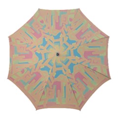 Abstract Art Golf Umbrellas