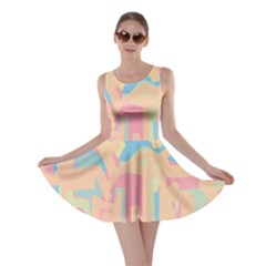 Abstract art Skater Dress