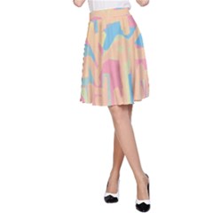 Abstract art A-Line Skirt