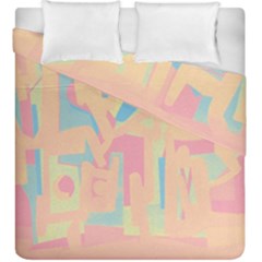 Abstract art Duvet Cover Double Side (King Size)