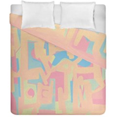 Abstract art Duvet Cover Double Side (California King Size)