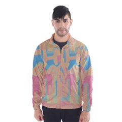 Abstract art Wind Breaker (Men)