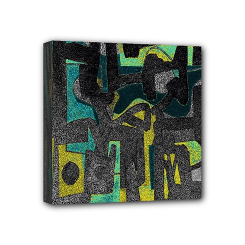 Abstract Art Mini Canvas 4  X 4  by ValentinaDesign