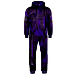 Abstract Art Hooded Jumpsuit (men)  by ValentinaDesign