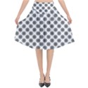 Pattern Flared Midi Skirt View1