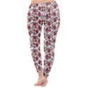 Roses pattern Classic Winter Leggings View4