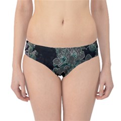 Glowing Flowers In The Dark C Hipster Bikini Bottoms