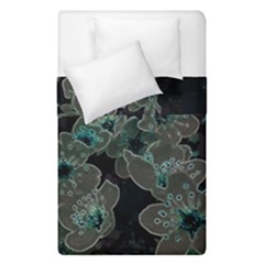 Glowing Flowers In The Dark C Duvet Cover Double Side (Single Size)