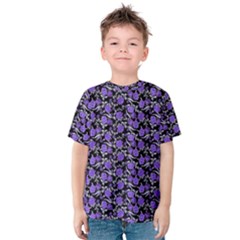 Roses Pattern Kids  Cotton Tee