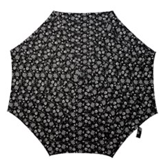 Roses Pattern Hook Handle Umbrellas (large) by Valentinaart