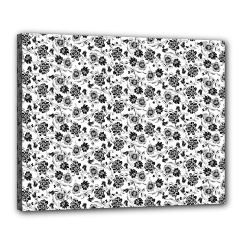 Roses pattern Canvas 20  x 16 