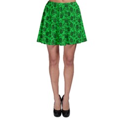 Roses pattern Skater Skirt