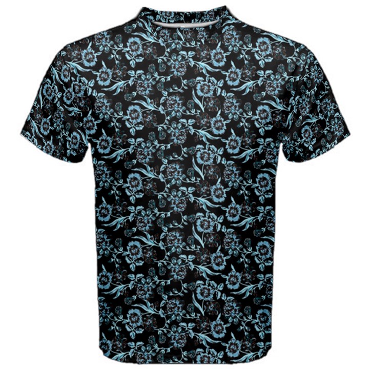 Roses pattern Men s Cotton Tee