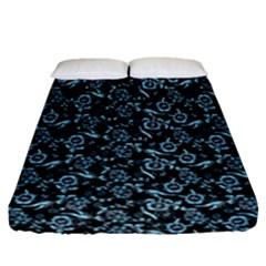 Roses pattern Fitted Sheet (Queen Size)