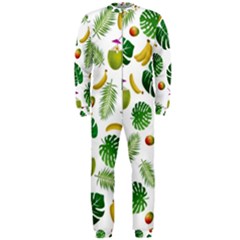 Tropical Pattern Onepiece Jumpsuit (men)  by Valentinaart