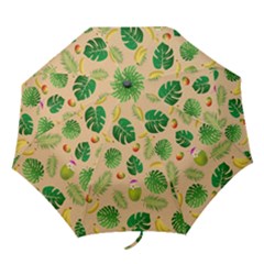 Tropical Pattern Folding Umbrellas by Valentinaart