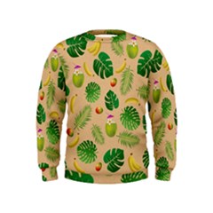 Tropical Pattern Kids  Sweatshirt