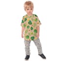 Tropical pattern Kids  Raglan Tee View1