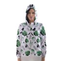 Tropical pattern Hooded Wind Breaker (Women) View1