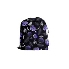 Tropical pattern Drawstring Pouches (Small) 
