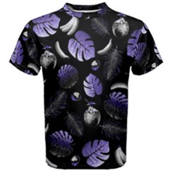 Tropical pattern Men s Cotton Tee