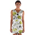 Tropical pattern Wrap Front Bodycon Dress View1