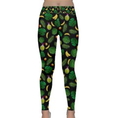 Tropical Pattern Classic Yoga Leggings by Valentinaart