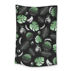 Tropical Pattern Small Tapestry by Valentinaart