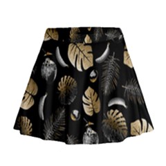 Tropical Pattern Mini Flare Skirt by Valentinaart