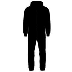 Black Hooded Jumpsuit (men)  by ValentinaDesign