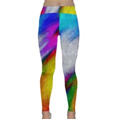 Rainbow Colors              Yoga Leggings by LalyLauraFLM