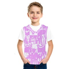 Pink Graffiti Skull Kids  Sportswear by Skulltops