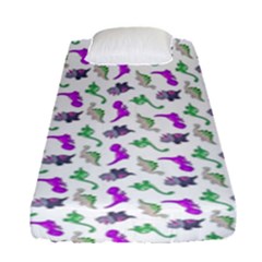 Dinosaurs Pattern Fitted Sheet (single Size)